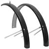 RMS Coppia parafanghi Olanda 26' Neri preassemblati con aste zincate Olanda 26' Black Metal fenders, preassembled