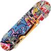 Garlando Nextreme Street Pro - Skateboard multicolore con graffiti