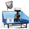 TIBHAR Set da ping pong robot Robo Pro Junior + 72 palline + rete di raccolta + rete di raccolta palla | macchina a sfera con telecomando a infrarossi | TT-Ttrainer per casa (bianco)