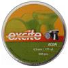 G8DS H&N Excite Econ Diabolo - Pallini per fucile ad aria compressa, 4,5 mm, con adesivo G8DS®, 500 pezzi