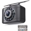 Epronic Telecamera Posteriore per Auto,Retrocamera Impermeabile IP69, Chiara Visione Notturna, Telecamera per Auto con Visione Grandangolare