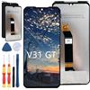Yuxyiony Nuovo Schermo di Ricambio Per Doogee V31 GT Display LCD Riparazione Dello Schermo e Strumento di Ricambio Accessori