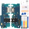 SRJTEK Per Samsung Galaxy A12 Dock Connector Sostituzione Per Samsung M12 Porta di Ricarica A125 Porta Cuffie SM-A125F con Microfono/Jack Audio/Antenna Kit di Riparazione Sostituzione
