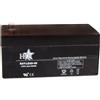 HQ Batteria al piombo ermetica ricaricabile 12 Volt 3.2 Ah con faston HQ BAT-LEAD-06