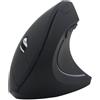Generic Mouse ottico ergonomico senza fili, ricaricabile, verticale, 2,4 G, senza fili, per sollievo, silenzioso per computer portatile, nero