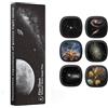 Ainael Galaxy Dischi per proiettore - Diapositive Ultra HD compatibile con il proiettore Ainael Galaxy e i modelli SKE-TKQ01 & BL-DQY02 (Pro Version) - Set da 6 dischi (Nebula C)