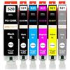 Amaprint 6 XL cartucce compatibili con Canon PGI 520 CLI 521 adatto per Pixma MP980 MP990
