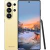 Maustron I26 Ultra - Smartphone senza SIM 6,8 HD+ | 8 GB di RAM, 256 GB di memoria | fotocamera da 108 MP, doppia SIM | Android 15, 4G LTE, Face ID, GPS, smartphone economico con lunga durata (oro)