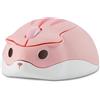 Elec Space Mouse Wireless Simpatico a Forma di Criceto - Portatile da Viaggio 2.4GHz 1200DPI Ottico Senza Fili Con Ricevitore USB - Compatto Silenzioso per Laptop PC