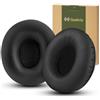 Geekria QuickFit Cuscinetti auricolari di ricambio per Beats Solo HD, auricolari, parti di riparazione con guida video (Nero)