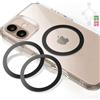 Mugust 3 adesivi ad anello in metallo, per MagSafe Ring Magnet, compatibili con MagSafe Wireless Charger/Supporto per auto per iPhone/Samsung/Android Phone Cases Anelli in metallo (senza magnete