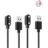 yystao (2 pezzi) cavo per Alutoria Smart Watch 1.83, cavo di ricarica USB magnetico stabile compatibile con Alutoria S80K