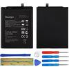 Duotipa Batteria di ricambio HB356687ECW compatibile con Huawei Honor 7X Mate 10 Lite Nova 2 Plus batteria con attrezzi