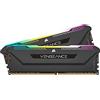 CORSAIR VENGEANCE RGB PRO SL 16GB (2x8GB) DDR4 Fino a 3200MHz (PC4-25600) CL16 1.35V Ottimizzato per AMD Ryzen - Nero