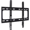 YASTA Supporto TV Parete Staffa Tv Fissa da 40-85 Pollici Universale per Televisore Braccio Monitor a Muro per Televisione Vesa Min 75x75 mm Max 600x500 mm Peso Max Supportato 50 Kg