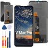Yuxyiony Nuovo schermo di ricambio per schermo LCD Doogee V Max Pro Riparazione schermo LCD e accessori di ricambio