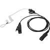 Pdflie PTT xpr 3300e 3500e auricolare con microfono dp2400 walkie talkie safefy auricolare nero auricolare per Motorola xpr3300e xpr3500e xpr3300 xpr3500 XIRP DP DEP MTP serie Tetra radio