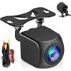 BYZESTY Telecamera posteriore AHD 720p universale con visione a 360° regolabile per auto e SUV