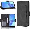 BellaCase Custodia Umidigi A9 Pro [Custodia portafoglio] [Staffa] [Slot per schede] [Flip Cover magnetica] Compatibile con lo smartphone Umidigi A9 Pro(Nero)
