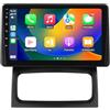 hizpo Autoradio Android 14 da 9 pollici per Renault Clio 2 2000-2012 Memoria, supporta Carplay/Android Auto wireless, comandi al volante, WLAN/4G, AM/FM 4 core 2 GB & 64 GB