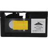 Topiky Adattatore per Cassette per Videocamere VHS C, Adattatore per Cassette Video con Registrazione di Riproduzione con Controllo a un Tasto, per Nastri S VHS C e S VHS CP6BKU C P6U