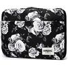 Kinmac Custodia protettiva impermeabile a 360° per laptop MacBook Pro da 14, 13,5-14 e 14 (rosa bianca)