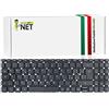 new net Keyboards - Tastiera Compatibile con Notebook Acer Extensa EX215-21 EX215-52G EX215-22 EX215-51 EX215-51G EX215-53 EX215-31 EX215-53G EX215-52[ Layout ITA - Senza Frame ]