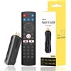 BOXPUT R3 TV Stick, Android 13 TV Stick, 2G 16G 4K Max Streaming, Dual WiFi6 2.4G/5G BT5.0 8K Decodifica TV Stick, con telecomando Bluetooth vocale isolamento a infrarossi