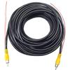 OBEST Cavo video di ricambio auto 10M/32ft RCA, macchina fotografica di parcheggio con specchio di retromarcia RCA AV colore video maschio a cavo maschio adattatore di estensione di rilevamento