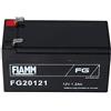 Fiamm FG20121A - Batteria da 1,2Ah, 12V