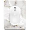Dapesuom Tappetino per mouse piccolo, 15,2 x 20,3 cm di spessore, in gomma di alta qualità, antiscivolo, portatile e lavabile, per donne e uomini, senza fili, per laptop, tastiera, gaming, computer