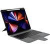 Nillkin Custodia con tastiera combinata compatibile con iPad Pro 12.9 2018/2020/2021/2022 (nero)