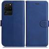 DENDICO Cover per Galaxy S20 Ultra, Premium Portafoglio PU Custodia in PU Pelle, Flip Libro TPU Bumper Caso per Samsung Galaxy S20 Ultra, Blu Navy