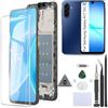 RongZy LCD Schermo per Samsung Galaxy A17 5G A176B incell Display di Ricambio Touch Screen Digitizer Parti di Riparazione per Galaxy A17 5G A176U LCD Display con Strumenti(Nero con Cornice)