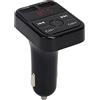 ciciglow Trasmettitore FM Bluetooth, Lettore MP3 per Auto Bluetooth V5.0 Adattatore per Autoradio Trasmettitore FM Caricabatterie Rapido Lettore Musicale per Auto Modulatore FM con Schermo
