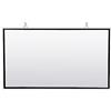 Grendly Schermo portatile per proiettore per Home Theater Outdoor HD pieghevole anti- (120 pollici)