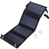 TQUXNGA Pannello Solare Pieghevole da 8 W Caricabatteria Portatile da 5 V Porta USB Accumulatore Energia Esterno Impermeabile per Telefono PC Auto Barca