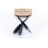 Cordial - Cavo Adattatore Y Jack 6,3 mm TRS Maschio a 2 x TRS Femmina - Stereo-Bilanciato - 0,3 m - Rame OFC - Audio Professionale (EY 0,3 VKK)
