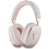CG MOBILE Guess - Cuffie Bluetooth 4G con logo triangolo rosa