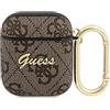 CG MOBILE Guess GUA24GSMW - Custodia per AirPods 4G Script Metal Collection