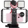 ULANZI U Rig Pro Smartphone Video Rig, iPhone Filmmaking Case, Telefono Video Stabilizzatore Grip Treppiede per Videomaker Film Maker Videografo per iPhone X 8 Plus Sumsang