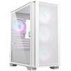 Montech Air 100 ARGB, Mini-Tower, Vetro Temperato - Bianco