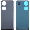 Generico Ricambio compatibile con HONOR 90 5G REA-NX9, REA-AN00 Copri Batteria + biadesivo Vetro Posteriore Back Cover Retro Scocca + adesivo Biadesivo (Nero)