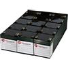 Powertec Energy Batteria UPS / batterie di ricambio per RIELLO Sentinel Dual SDU 5000