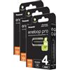 Panasonic Eneloop Pro Confezione da 3 x 4 Batterie Ricaricabili Micro 930mAh AAA Ni-MH