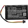 TECHTEK batterie compatibile con [TomTom] 4FA60, Go 610, Go Essential sostituisce AHA1111107, per P6