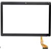 Audiosystem Touch screen Vetro per Tablet YESTEL X7 10.1 + Biadesivo Ricambio Digitizer Nero (Display Non Incluso)