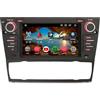 Erisin 8 Core 4GB 64GB Android 16 Autoradio per BMW Serie 3 E90 E91 E92 E93 M3 Supporto GPS Carplay Bluetooth 5.0WiFi Dab+ DSP TPMS 7 Pollice IPS Schermo tattile Controllo del volante
