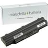MALEDETTA BATTERIA Batteria MaledettaBatteria per Fujitsu Siemens LifeBook A532 AH532 / GFX SOSTITUISCE le batterie CP56771701 CP567717-01 FMVNBP213 FPCBP331 FPCBP347AP (6 Celle 5200mAh 10,8-11,1 V Nera)