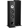 Triangle - Diffusore da pavimento Hi-Fi BOREA BR08 - Potenza Ammissibile 150W - Sensibilità 92 dB/W/m - Woofer 16 cm - Versatile per Musica e Home Cinema - 206 x 1020 x 314 mm - Nero (Coppia)